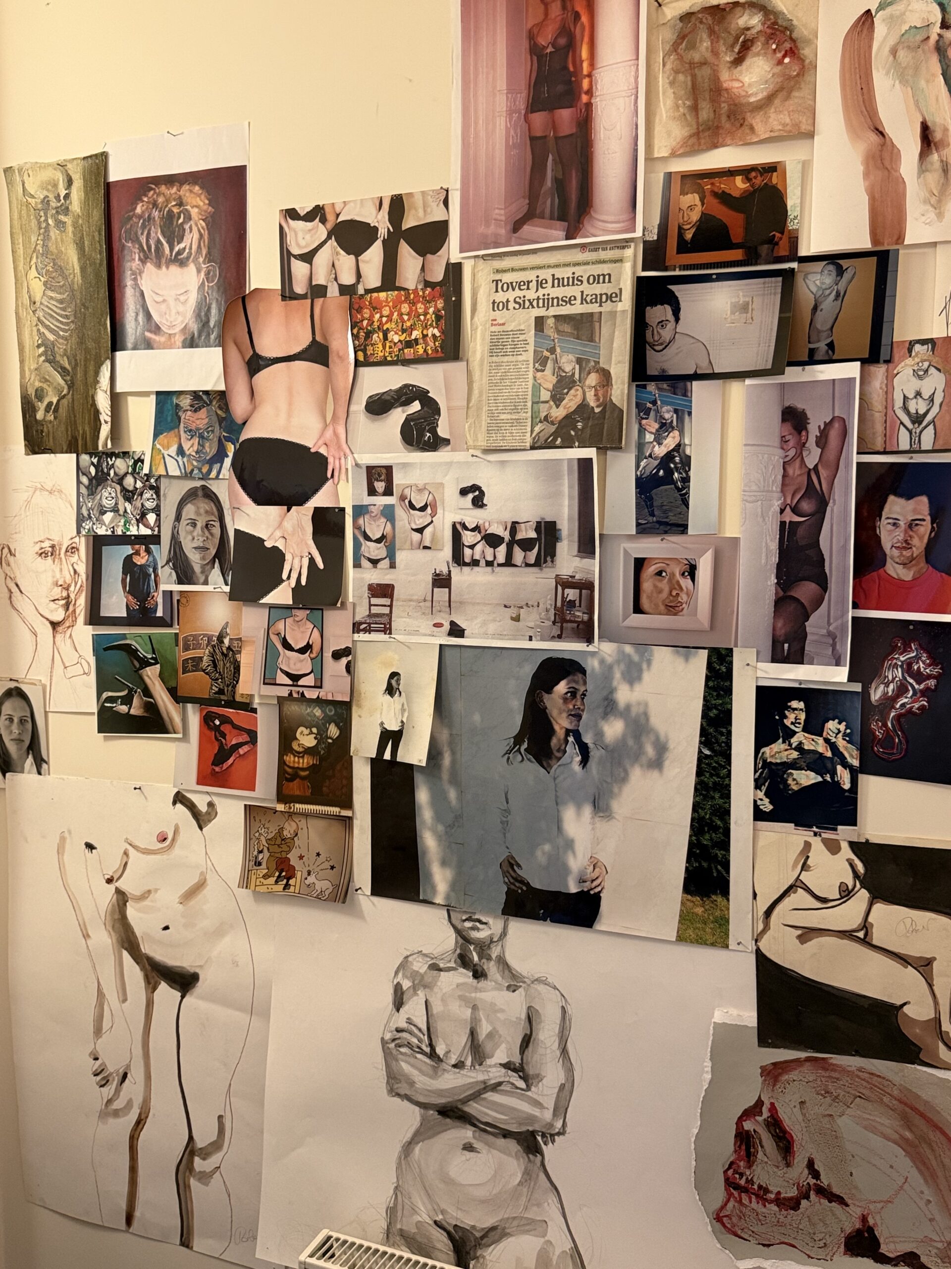 Schilderkunst_tekenkunst_Atelier_Robert_Jules_B_kunstwerk_collage_tentoonstellingen_Large